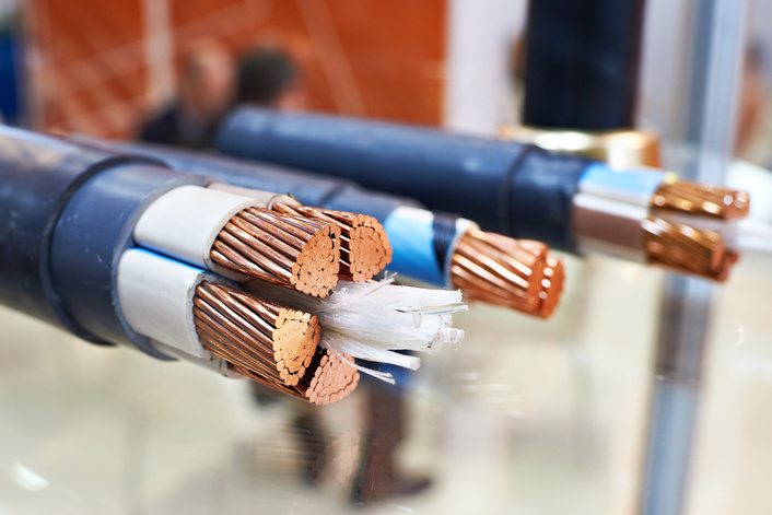 copper wire used in power line