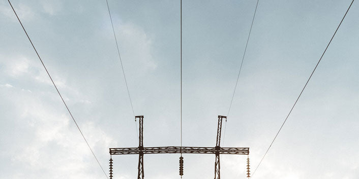 overhead power lines