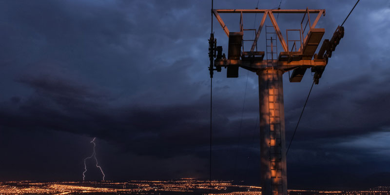 aging power pole