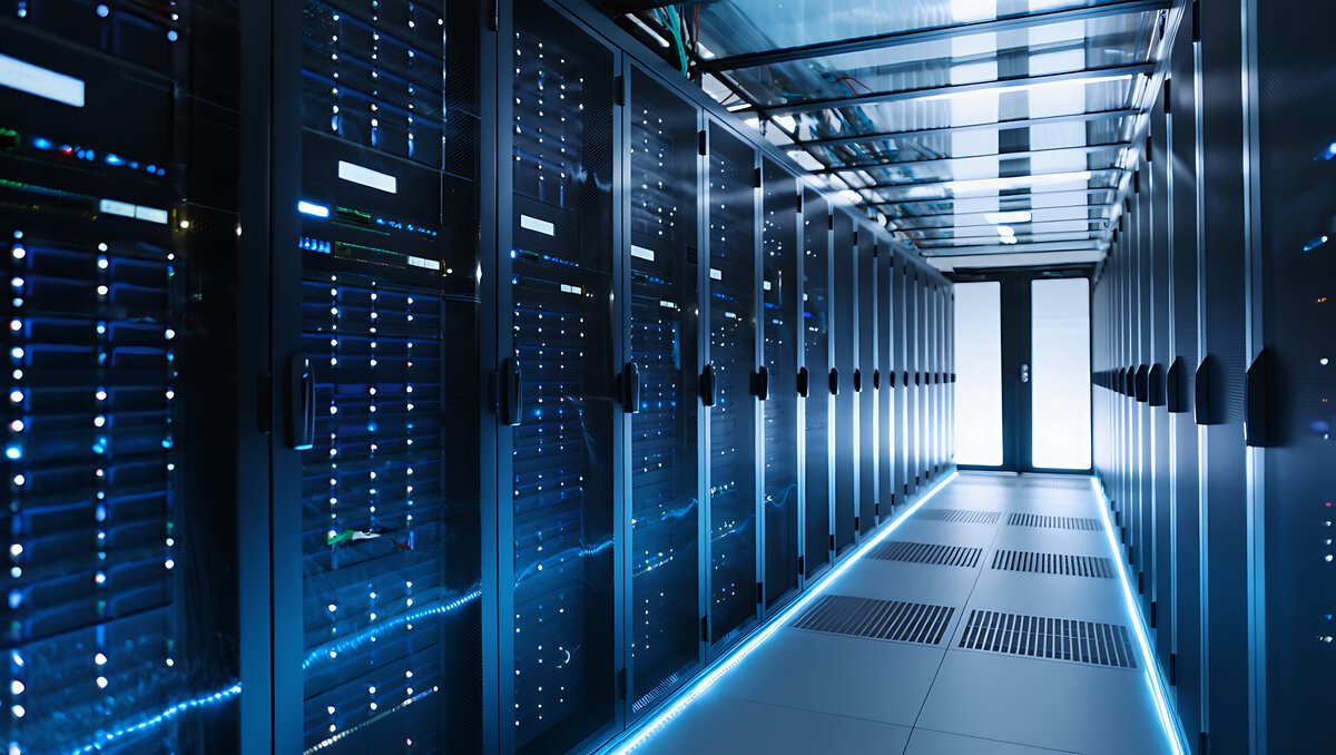 inside data center