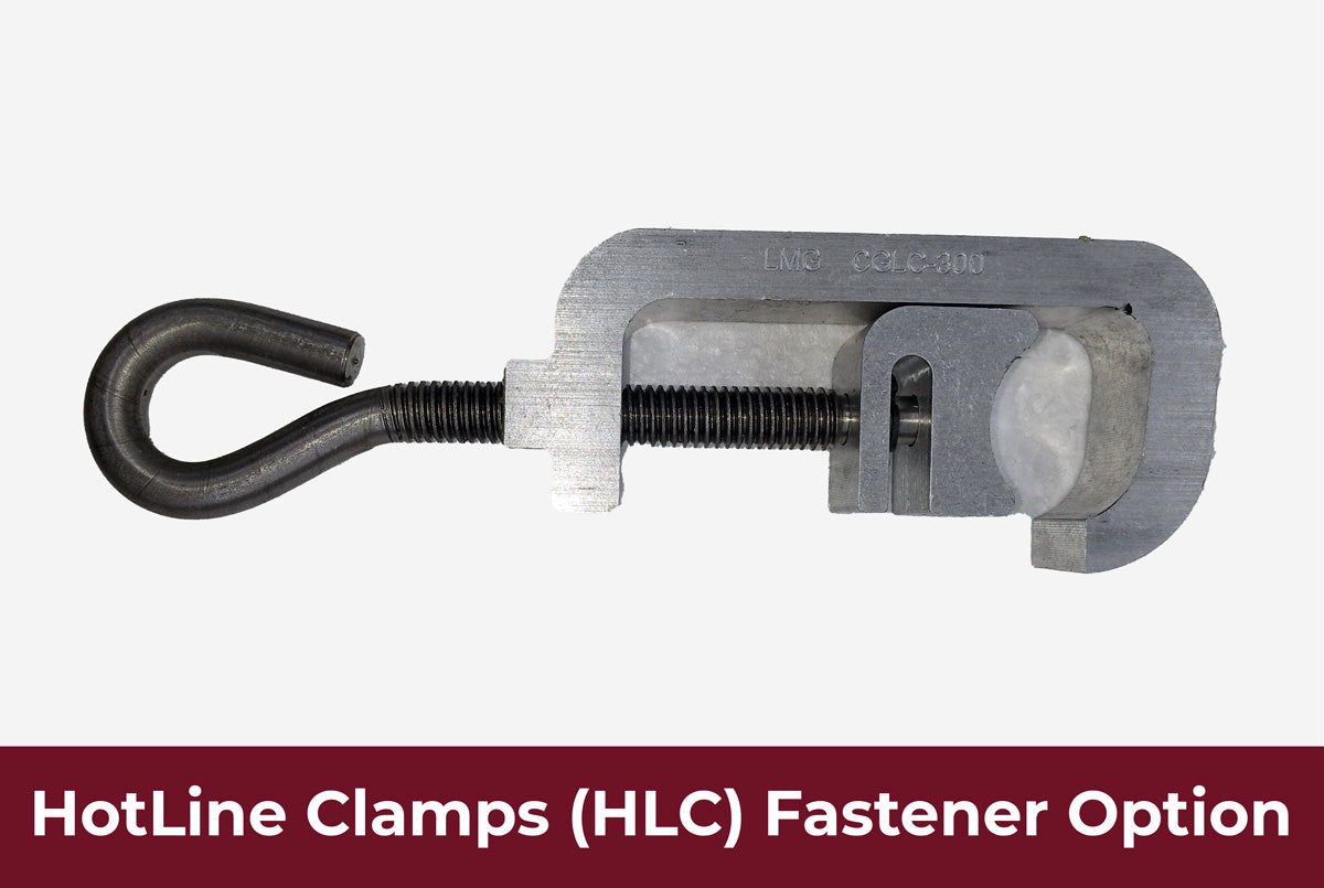 Hotline Clamps (HLC) Fastener Option