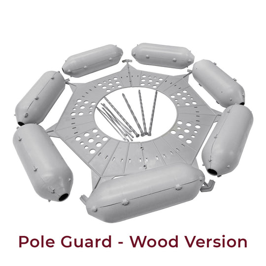 Pole Guard for wood utility pole