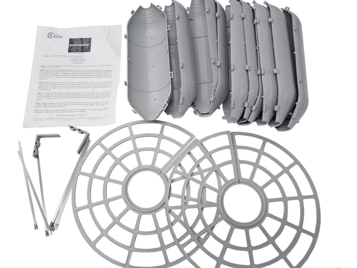 line guard kit with installation instructions